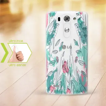 

Personalized LG G3 Slim Clear Silicone Phone Cover (Leaf Temalı-9)
