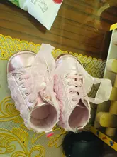 Zapatos de piel sintética para bebé de 0 a 18M, antideslizantes, con encaje bordado Floral, suaves, para antes de caminar, niños pequeños, caída de zapatos