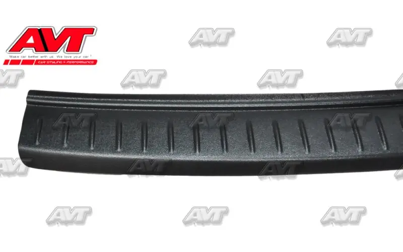 Для Volkswagen Polo SEDAN 2009-2013 защитная пластина на Задняя накладка на бампер Стайлинг автомобиля украшение scurf панель аксессуары