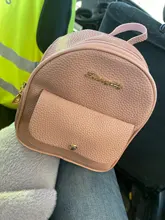 Mini mochila multifunción para mujer, bolso de hombro de cuero de PU escolar para chicas adolescentes y niños, Mochila pequeña para mujer