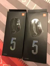 Xiaomi Mi Band 5 pulsera inteligente 4 Color Pantalla AMOLED Miband gota de 5 Smartband Fitness de Traker Bluetooth deporte impermeable banda inteligente