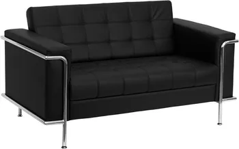 

Sofa AEDEA, sleeps 2, similpiel Black