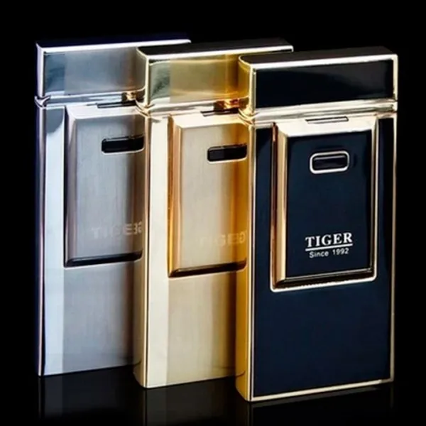 Электроимпульсная аккумуляторная USB зажигалка TIGER | Дом и сад
