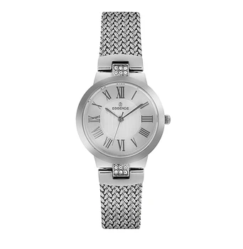

Women's quartz watch es6514fe.330 on steel bracelet with mineral glass sunlight