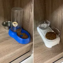Cat-Bowls Raised-Stand Pet-Supplies Cats-Dogs-Feeders Pet-Food Non-Slip with 