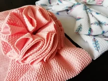 Diadema de lazo grande para bebé, bandana de lazo grande para la cabeza, lazo grande