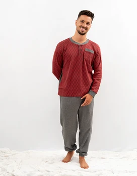 

Babelo Homewear-cotton winter men's pajamas✨-Men's long pajamas set-men's pajamas plus size