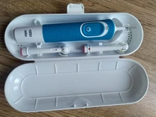 Caja de cepillo de dientes de viaje Oral B con cubierta dura, Estuche portátil de agua y salida para acampada al aire libre