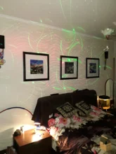 Light DJ Dj-Lamp Stage-Projector Led Laser Rgb Disco Wedding Birthday-Party Blue Rechargeable