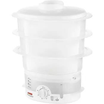 

SEB VC 151100-steam Cooker Vitasaveur-compact storage-bowl of rice-detachable grids-9L