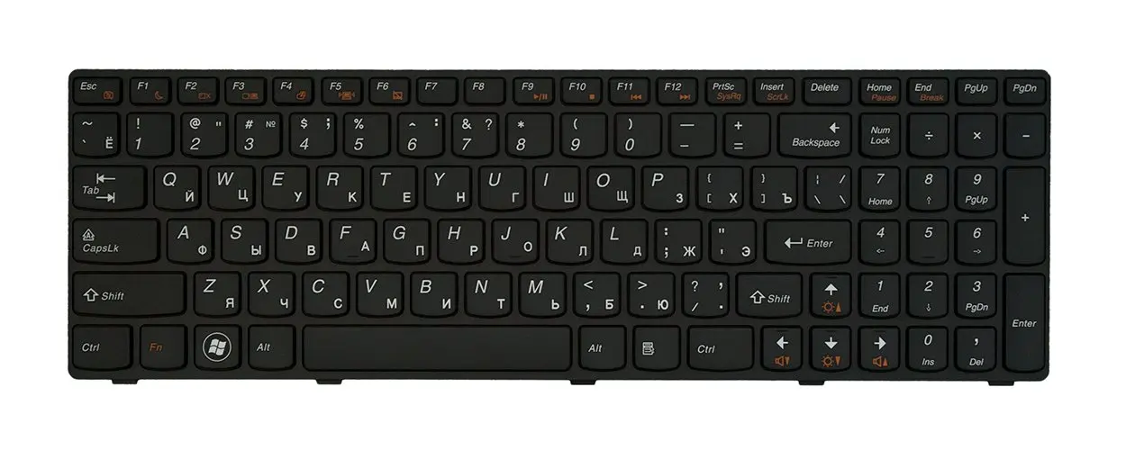 Клавиатура для ноутбука Lenovo IdeaPad G580 | Компьютеры и офис