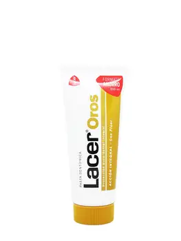 

Lacer oros toothpaste 200 ml integral protection for your mouth. Fluoride.