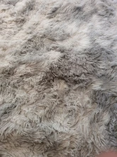 Round Rug Carpets Living-Room-Decor Modern-Mats Bedroom Faux-Fur Fluffy Shaggy-Area Long