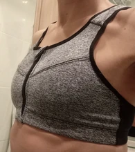 Sports-Bras Yoga-Top Racerback Fitness Workout Women Gym Female High-Impact Running Plus-Size