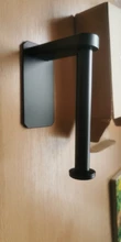 Paper-Holder Adhesive Bathroom-Stick Toilet No-Drilling Kitchen Wall-Stainless for on