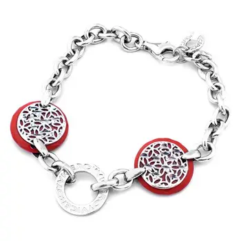 

Woman bracelet Viceroy 1035P000-54 silver red (19 Cm)