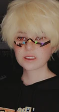 Ccutoo-Peluca de cabello sintético de 12 pulgadas, pelo corto Rubio peludo, capas esponjosas, fiesta, pelucas de Cosplay, Seraph of the End, Mikaela, Hyakuya