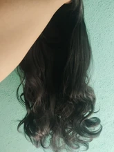 BCHR-Peluca de cabello sintético para mujer, cabellera artificial de onda larga para Cosplay, color rubio, azul, rosa, gris, púrpura, Gren, naranja, negro y marrón, para Halloween