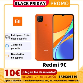

Xiaomi Redmi 9C Smartphone (2GB RAM 32GB ROM Mobile Phone Free New Cheap Android Battery 5000mAh)[Global Version]