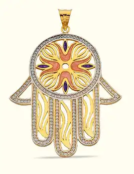 

Fatmanın Hand Gold Necklace Tip 02-395-C0001