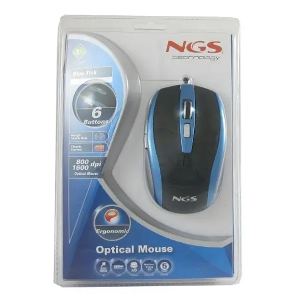 Эргономичная оптическая мышь NGS BLUETICK
