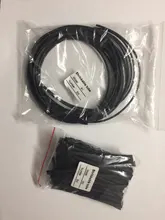 Tubing-Tube Heatshrink Black Sleeving-Wrap Connector-Repair Wire-Sell DIY 6mm 5mm 8mm