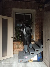 Plus-Size Coat Hooded-Collar Letter Faux-Leather XITAO Women Pocket Autumn Fashion New