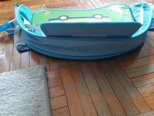 Asiento de seguridad de coche multifuncional con dibujos animados para niños, bandeja impermeable para cochecito, mesa de bebidas y comida, portátil