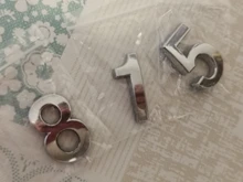 House Number Stickers Plate Sign-Tag Address Gate-Digits Door Silver 35mm 0-To-9