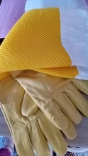 Beekeeping-Gloves Breathable Anti-Bee/Sting for Protective-Sleeves Sheepskin 1pair