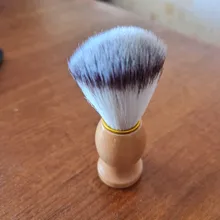 Brocha de afeitar para hombre, herramienta de afeitar con mango de madera, 2020