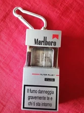 Portable Ashtray Keychain Pocket Cigarette Metal Mini Fashion Auto-Aschenbecher 