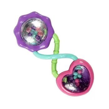 

EARLY BRIGHT Rattle and Barbell Pink Shake