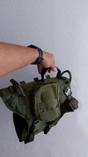 Vest Pouches Pet-Harness Dogs No-Pull Training Molle Military Hiking Tactical Large Medium