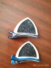 Horquilla con orejas de gato y lentejuelas tridimensional para niña, 2 uds., horquilla para niña, horquilla para bebé, clip LATERAL, regalo de vacaciones