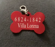 Metal-Tag Pet-Accessories Engraved Puppy Small Dogs Customized for Name-Collar Cat