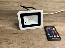 Outdoor Spotlight Projector-Lamp Remote-Controller Rgb Flood Color 100W Led IP68 50W