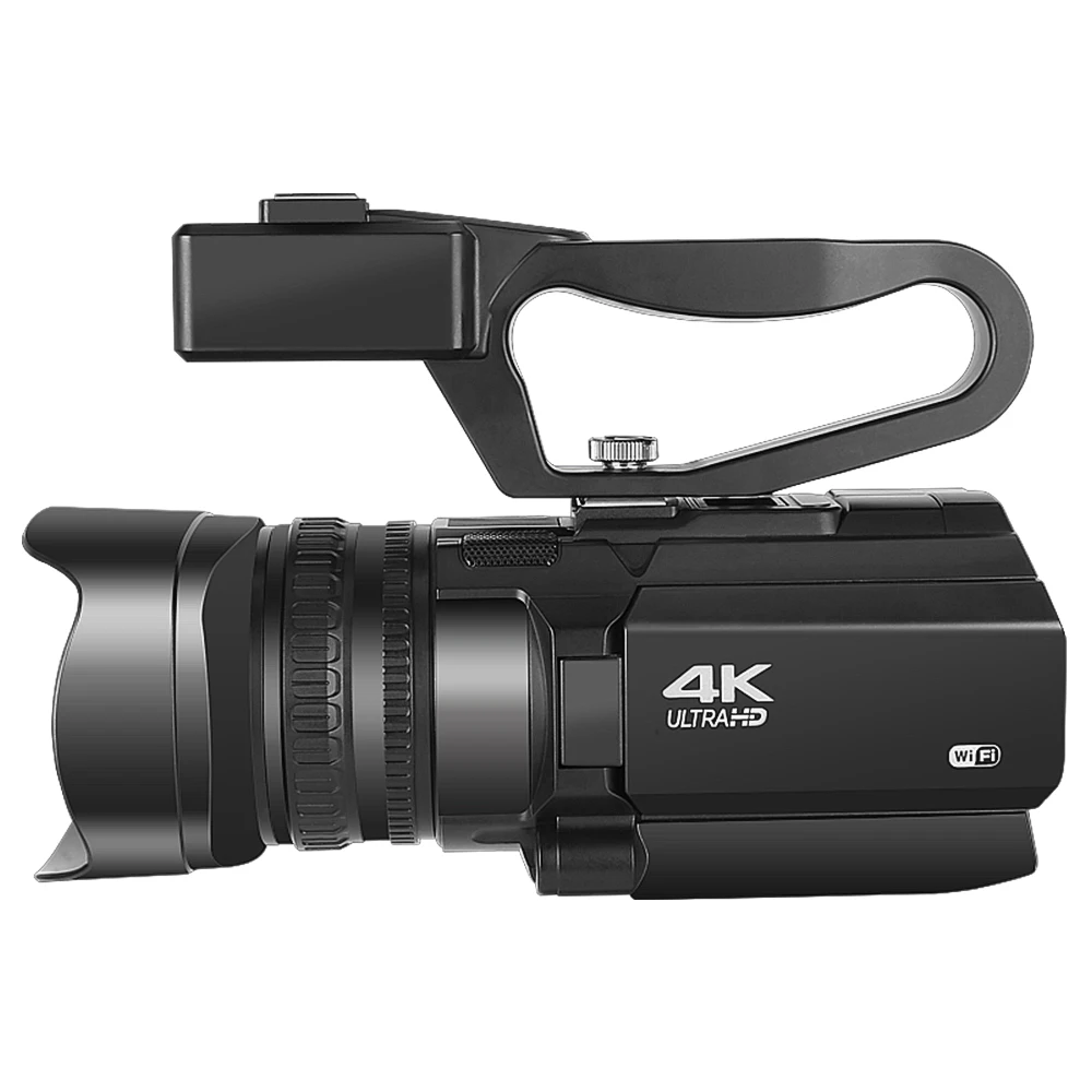 4K Video Camera Youtube Vlogging Recording with WiFi 30X Digital Zoom IR Night Vision Portable Camcorder | Электроника