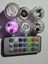 Led-Lights Vase-Decor Bathtub Submersible Pond-Pool Aquarium Hot-Tub Party Waterproof Rgb