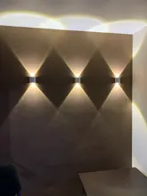 Led Wall Lamp Aluminum Outdoor IP65 Waterproof Up Down Wall Light For Home Stair Bedroom