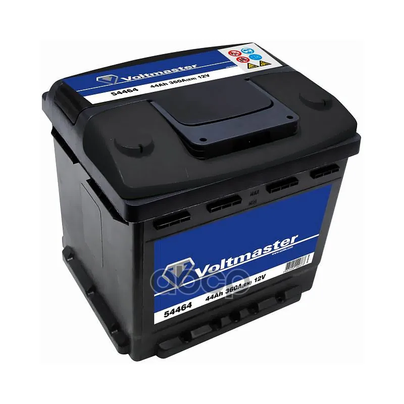 Аккумулятор Voltmaster 12v 44ah 360a Etn 1(L) B13 Voltmaster арт. 54464