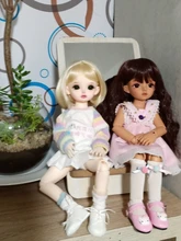 Muñeca BJD Shuga Fairy Rita 1/6, figuras de Anime de resina para niños, regalo sorpresa para niñas, conjunto completo de cumpleaños YOSD de 26cm