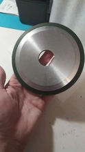 Afilador de Muela de Diamante de acero de tungsteno, herramienta de corte de fresado, 100mm/125mm/150mm, grano circular, 150-320