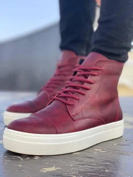 

Chekich CH029 Laced Senaker Boots-Men Sneaker Boots 416540435