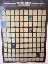 Póster de Anime para decoración del hogar, cartel de Anime, lista de cubo prémium e iconos artísticos, gran regalo para los fanáticos del Anime, 100