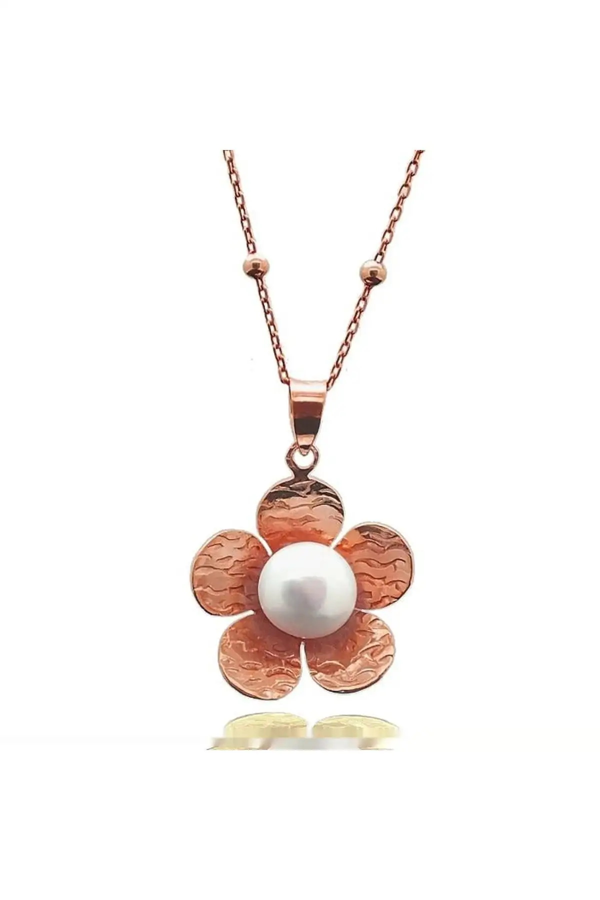 

Silver Rose Plated Daisy Lady Necklace