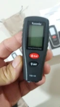 Mini medidor de espesor de recubrimiento Digital, medidor de espesor de pintura de coche, medidor de espesor de pintura de coche, con YNB-100 de retroiluminación