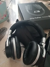 Meidong-auriculares inalámbricos E7B con Bluetooth, dispositivo con cancelación activa de ruido, por encima de la oreja, con micrófono y graves profundos