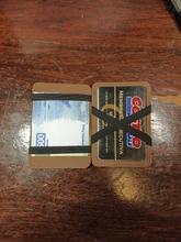 Cartera mágica de cuero para hombre, cartera pequeña con bolsillo para monedas, monedero, tarjetero, Clip para dinero en efectivo, 2021