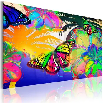 

Picture-exotic butterflies-90x60 cm